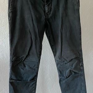 Nili Lotan cropped military pant carbon size 8